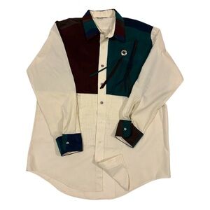 Barbara Shara Texas western dress tassel genuine leather xl